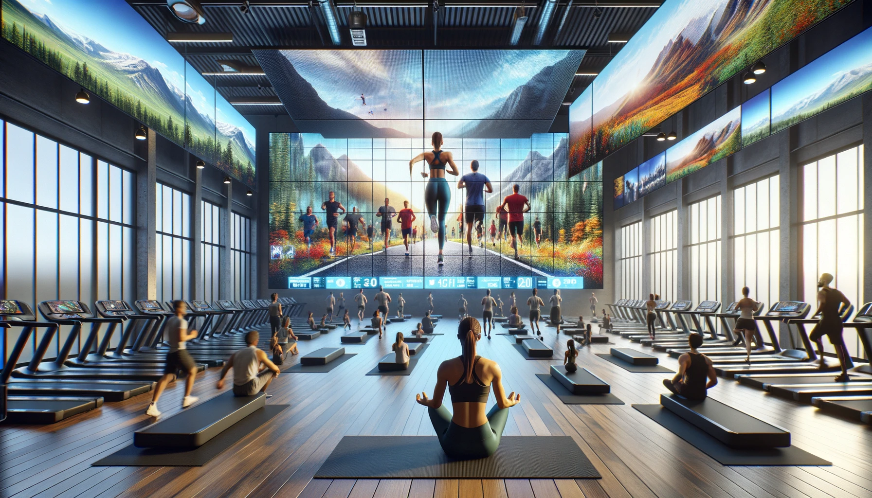 mmersive experiences for fitness environments